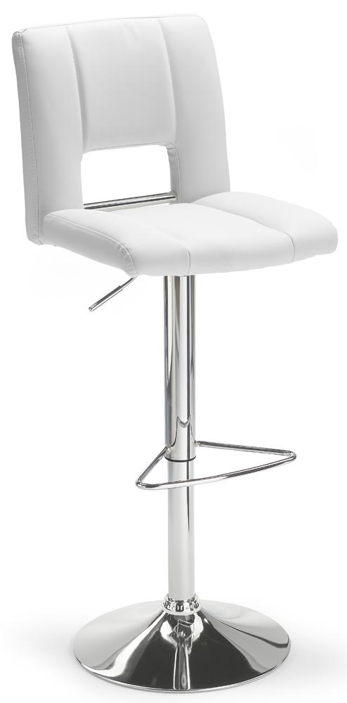 Barhocker ANZIO | Weiß | Kunstleder