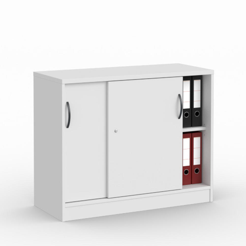 Schiebetürenschrank MULTI M | Weiß | 1000