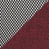 Schwarz/Bordeaux