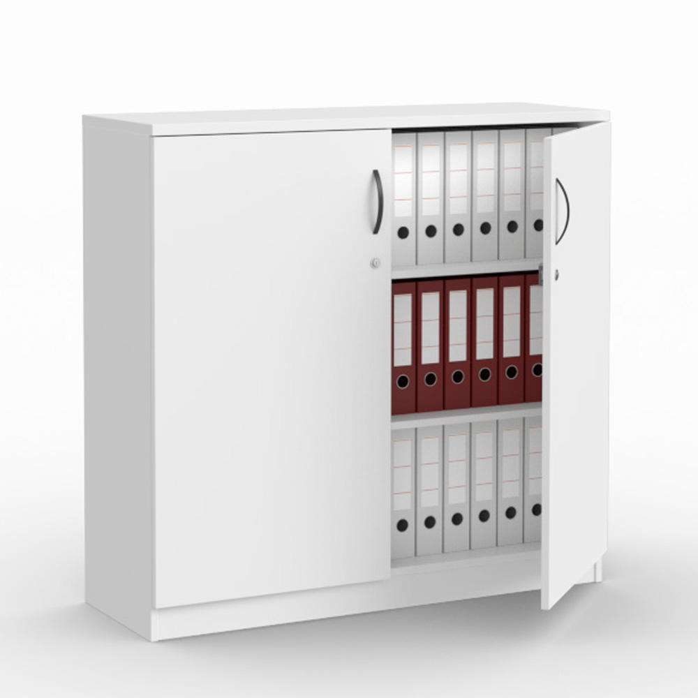 Flügeltürenschrank MULTI M | Weiß | 1200
