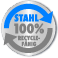 100% recyclefähig 100% recyclefähig
