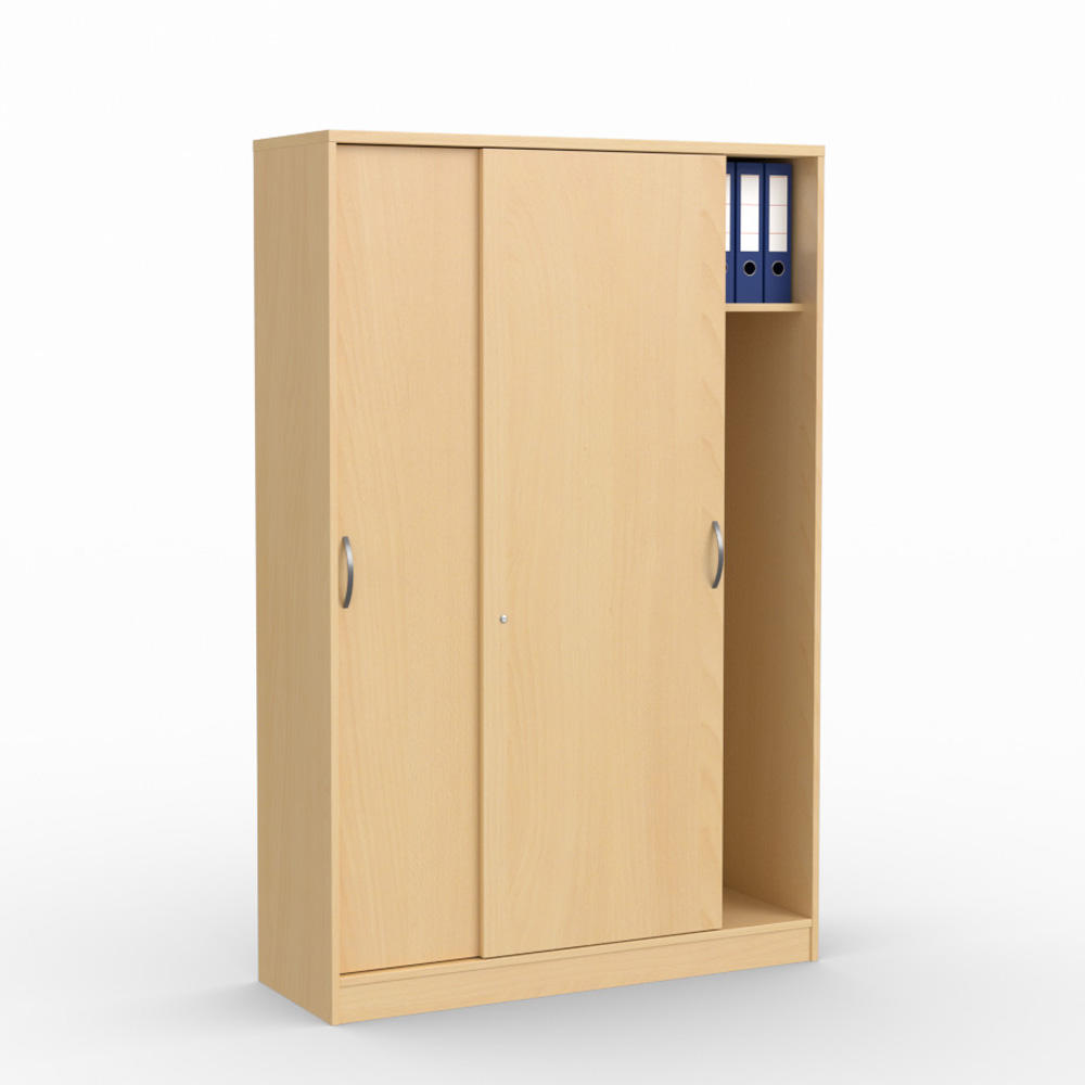 Schiebetürenschrank MULTI M | Buchedekor | 1200