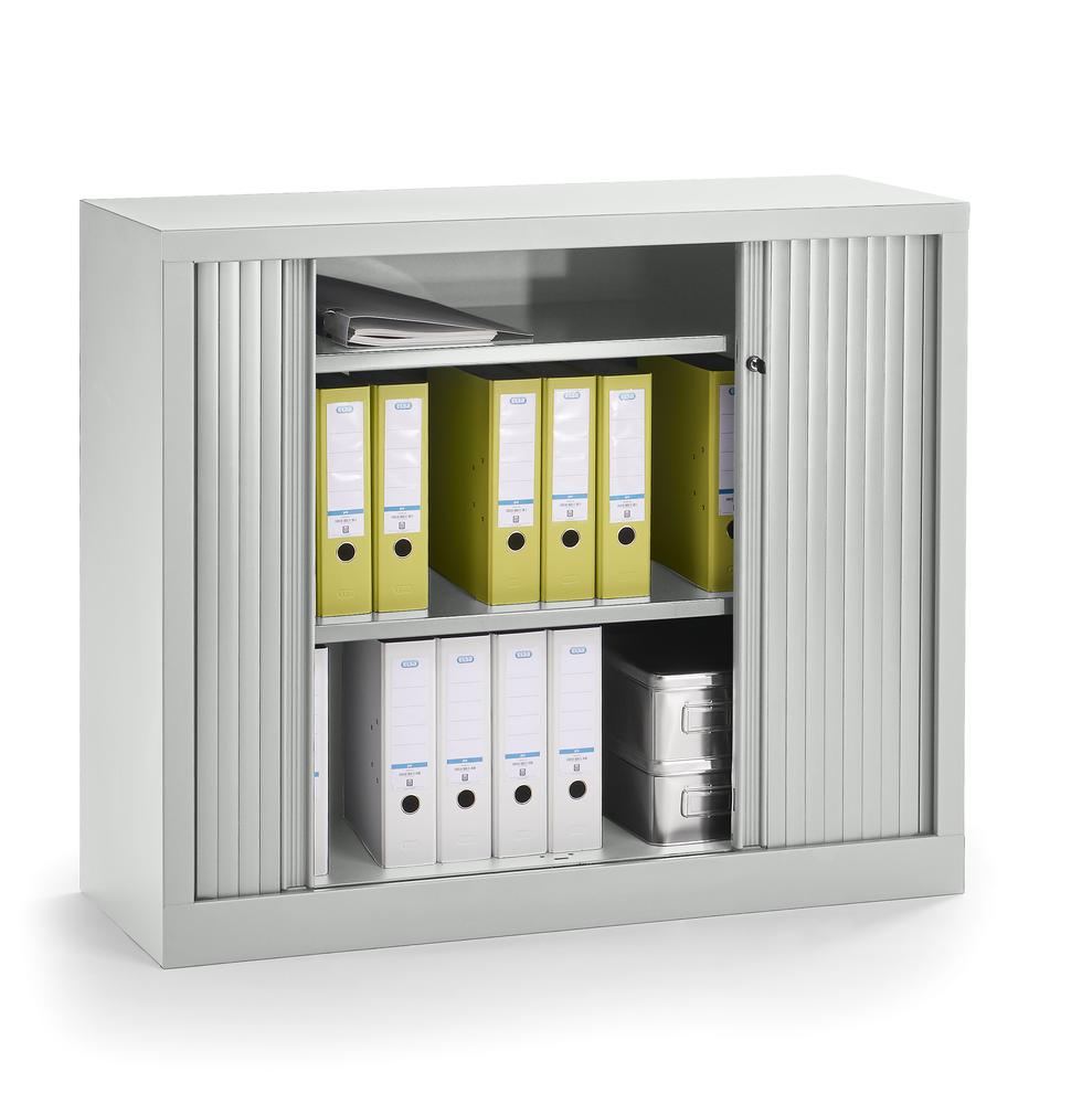 Rollladenschrank | Lichtgrau RAL 7035 | 1200 | 1000 mm (2,5 OH) | 2-Punkt-Schliessung