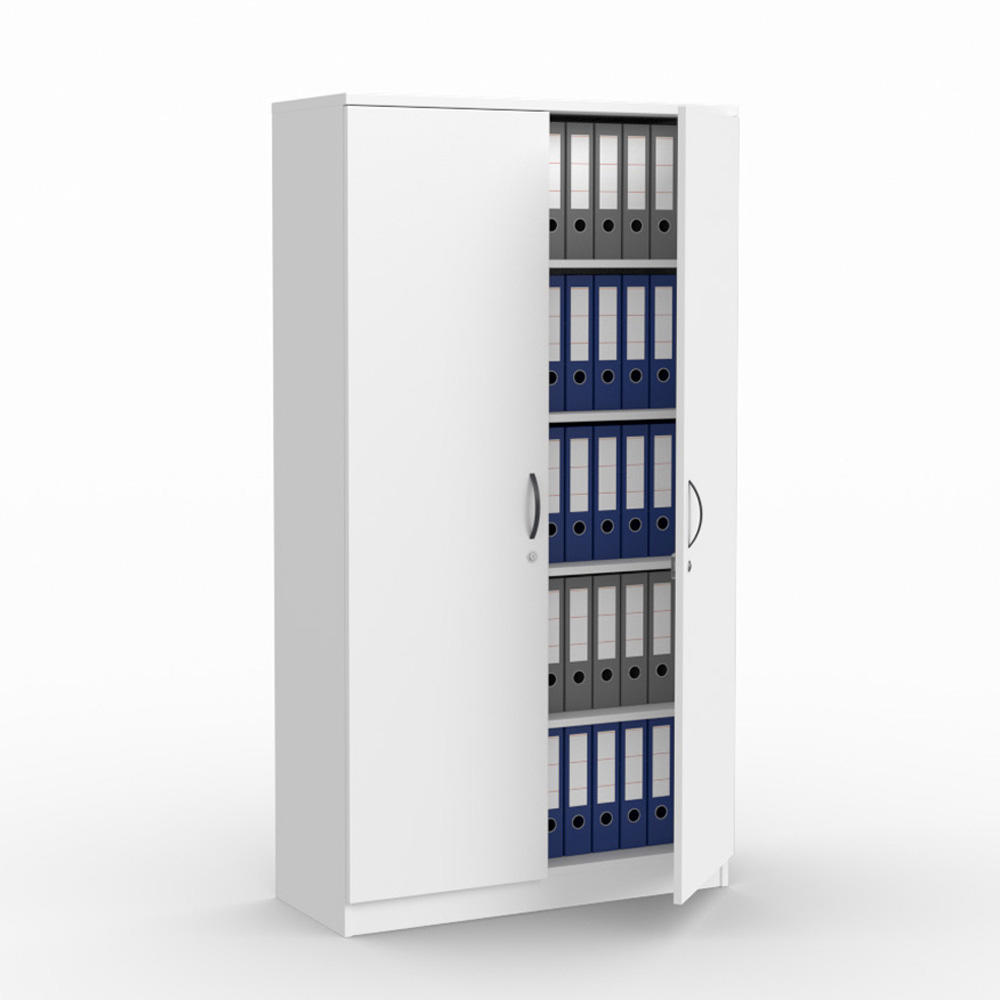 Flügeltürenschrank MULTI M | Weiß | 1000