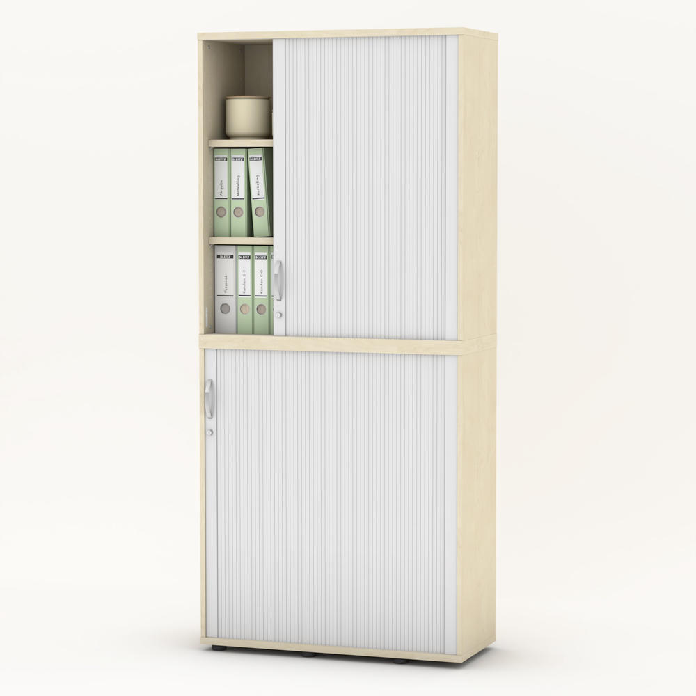 Rollladen-Aufsatzschrank Multi M pro | Ahorndekor | 1000