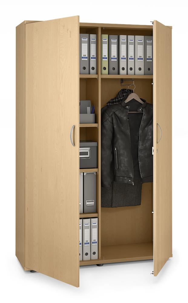 Garderobenschrank MULTI M pro | Buchedekor | 1200