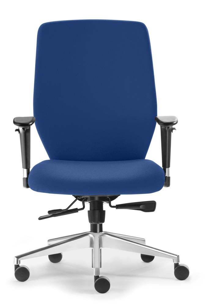 Bürostuhl DV100 PRO inkl. Armehnen | Blau