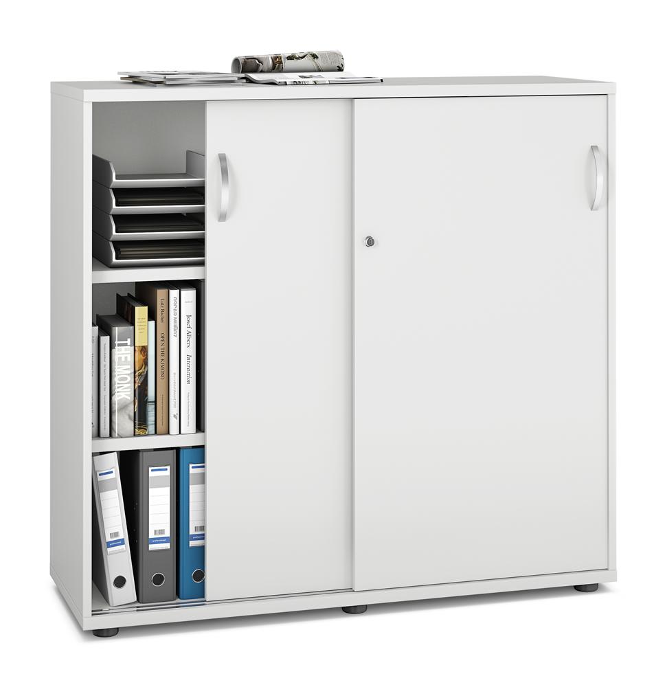 Schiebetürenschrank MULTI M pro | Weiß | 1200