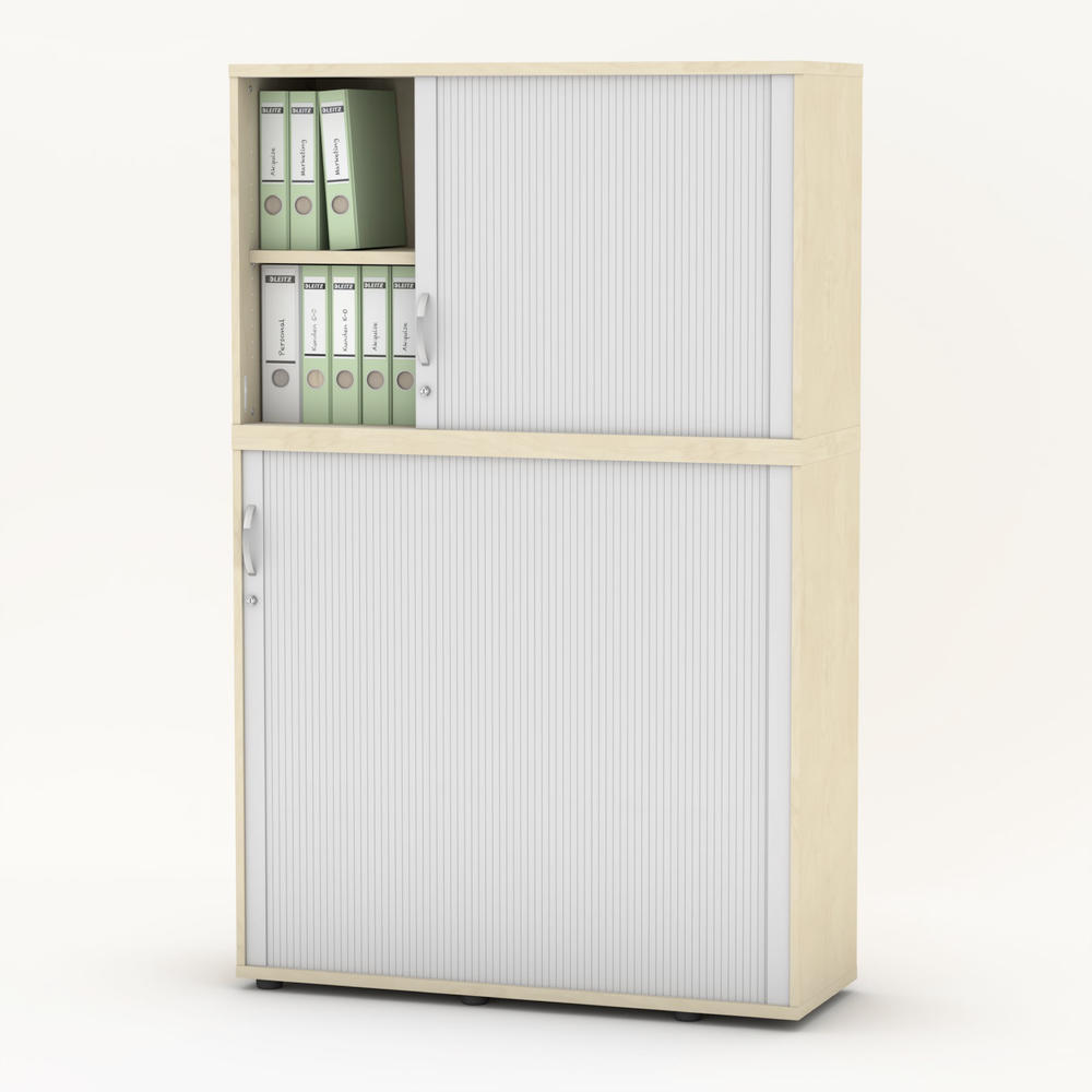 Rollladen-Aufsatzschrank Multi M pro | Ahorndekor | 1200
