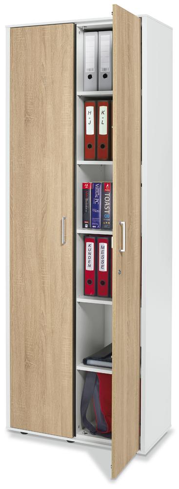 Flügeltürenschrank EVO | Wildeiche | 800 | 2215 mm (6 OH)