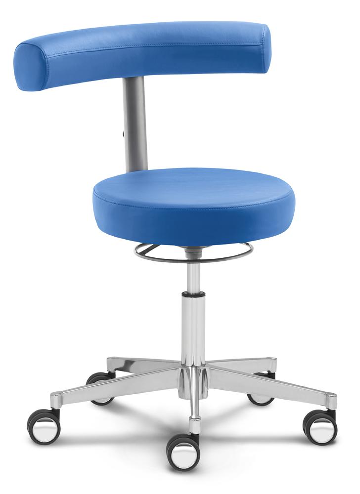 Drehstuhl MED ROUND | Blau