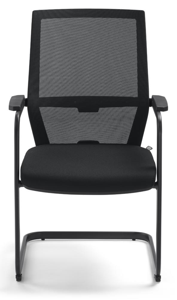 Besucherstuhl DV 210 FS NET | Schwarz