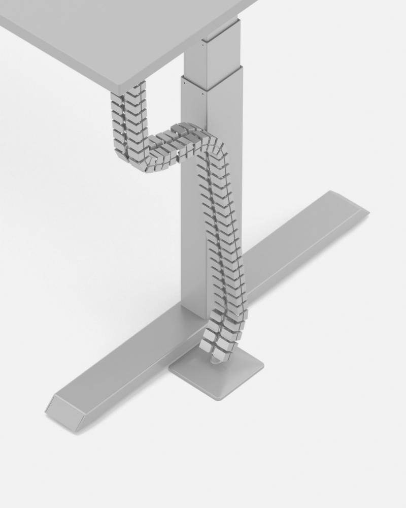 Kabelkette Alusilber | Alusilber RAL 9006