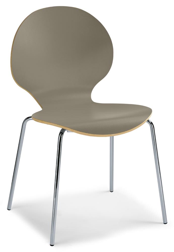 Besucherstuhl CURVE | Taupe