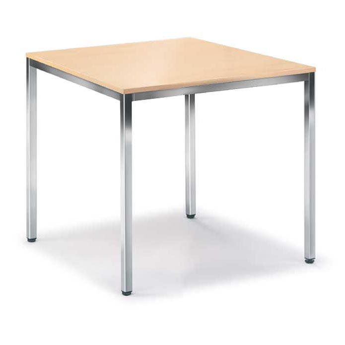 Besprechungstisch DESKIN LINE | Buchedekor | 800 | 800 | Quadrat