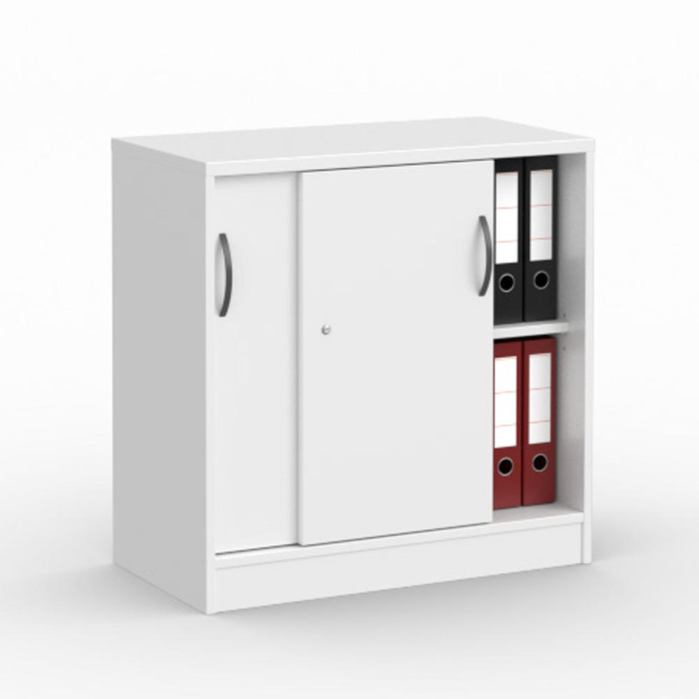 Schiebetürenschrank MULTI M | Weiß | 800 | ohne Garderobe | 805 mm (2 OH)