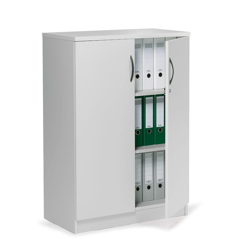 Flügeltürenschrank MULTI M | Lichtgrau | 800