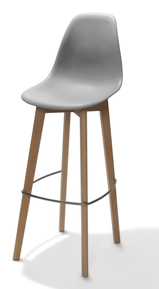 Barhocker DIANO FLEX | Grau