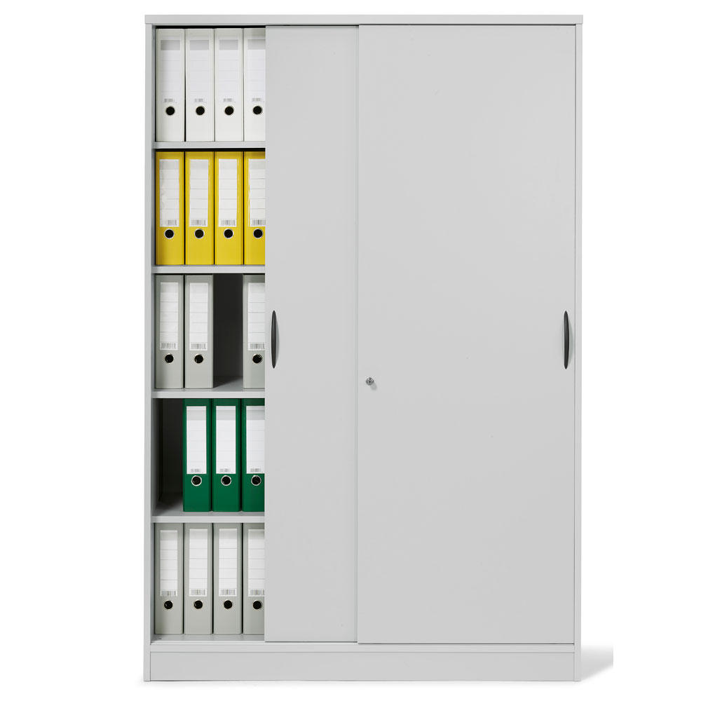 Schiebetürenschrank MULTI M | Lichtgrau | 1200