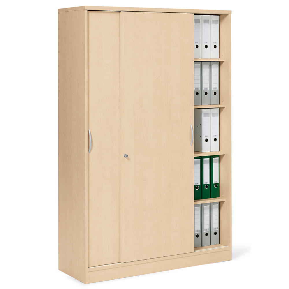 Schiebetürenschrank MULTI M | Ahorndekor | 1200 | ohne Garderobe | 1835 mm (5 OH)