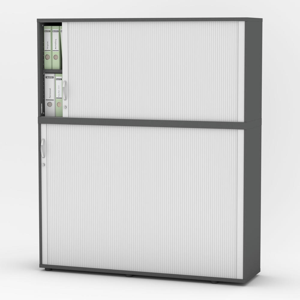Rollladen-Aufsatzschrank MULTI M pro | Anthrazit | 1600 | 780 mm (2 OH)