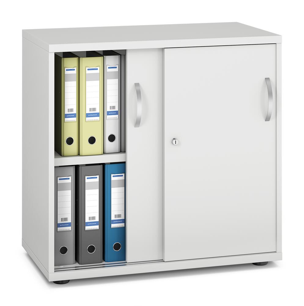 Schiebetürenschrank MULTI M pro | Weiß | 800
