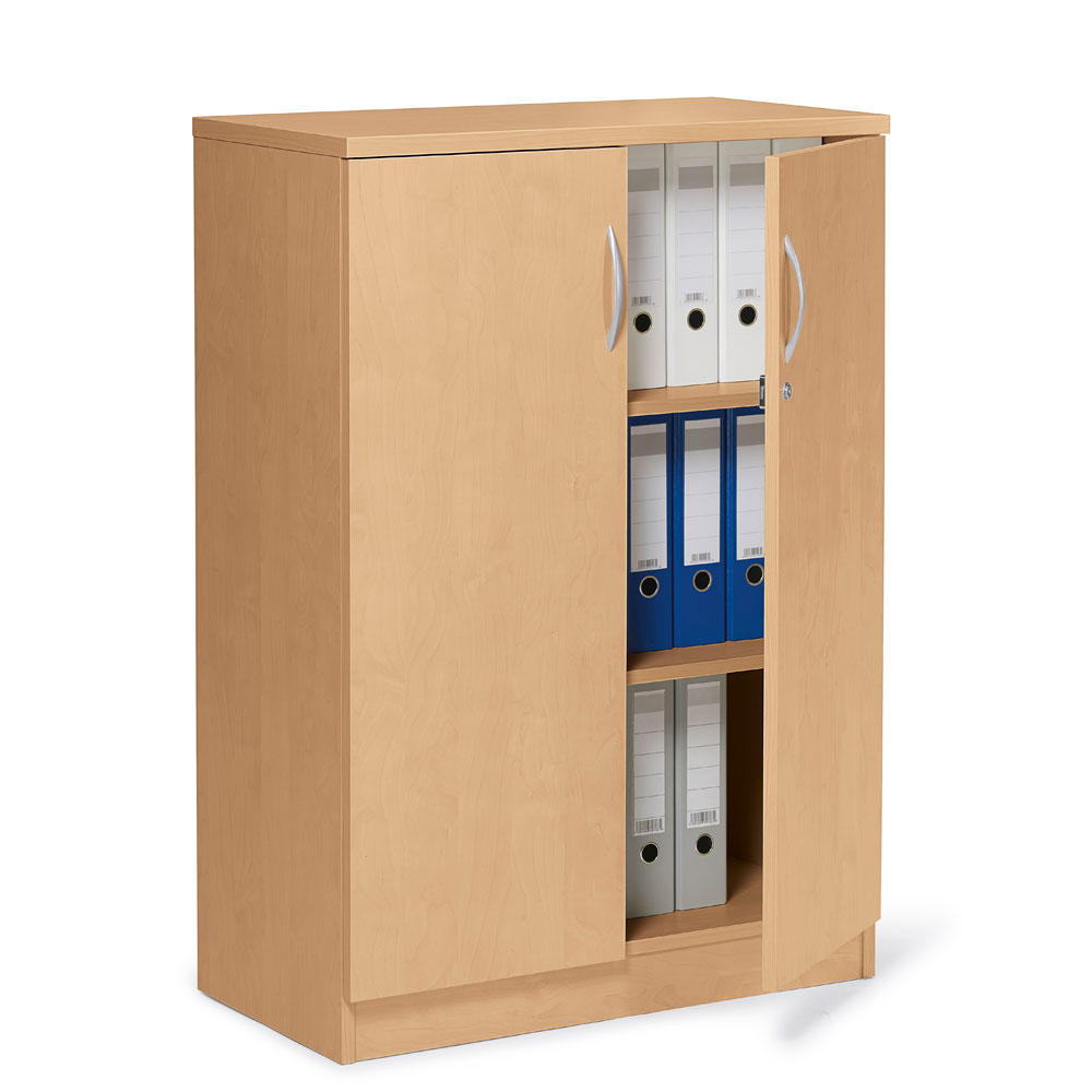 Flügeltürenschrank MULTI M | Buchedekor | 800