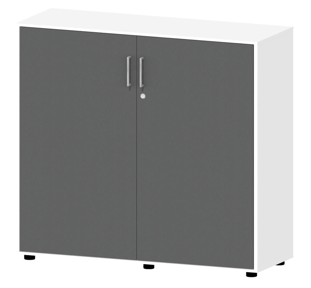 Flügeltürenschrank EVO | Anthrazit | 1200 | 1125 mm (3 OH)