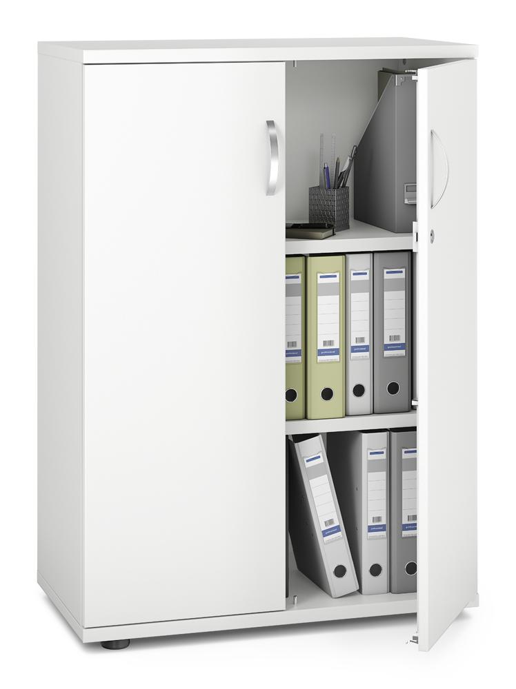 Flügeltürenschränke MULTI M pro | Weiß | 800