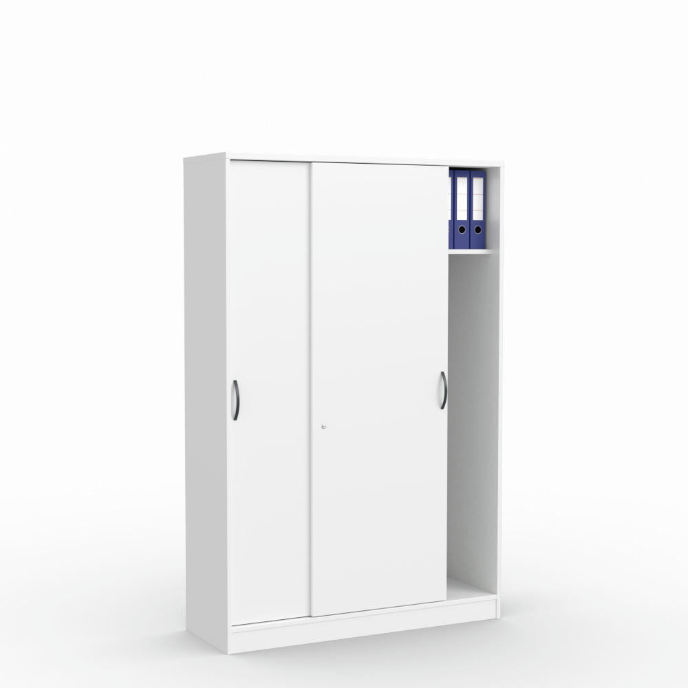 Schiebetürenschrank MULTI M | Weiß | 1200