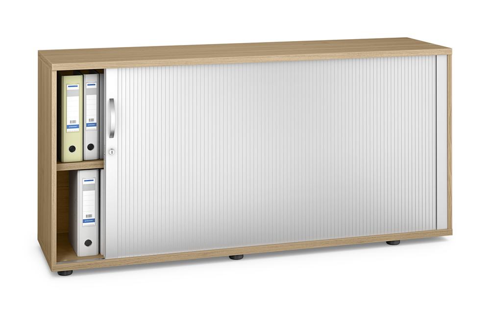 Rollladenschrank MULTI M pro | Eiche hell | 1600 | 780 mm (2 OH)