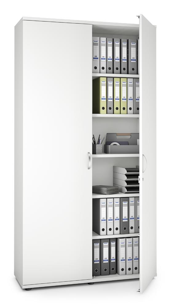 Flügeltürenschränke MULTI M pro | Weiß | 1200