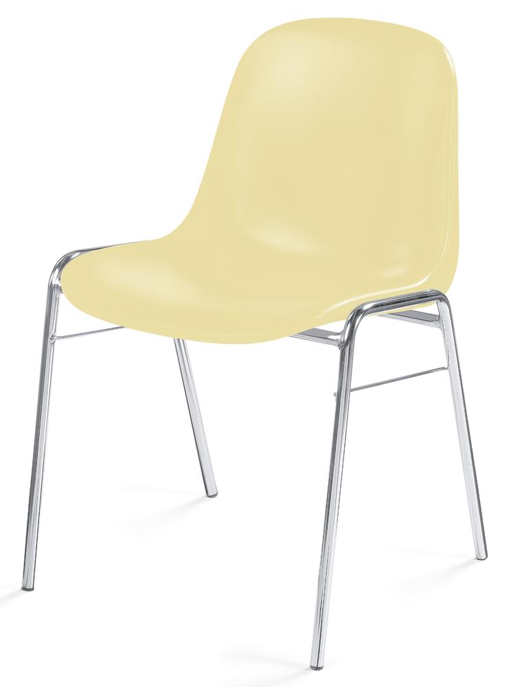 Besucherstuhl HIP | Vanille