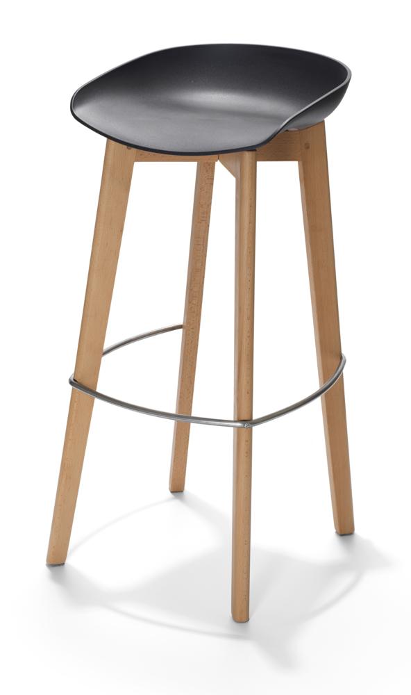Barhocker DIANO FLEX | Schwarz