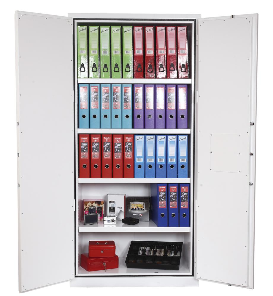 Feuerschutz Dokumententresor Serie Papersafe | 1950 | 930 | Frei Bordsteinkante | Doppelbartsicherheitsschloss