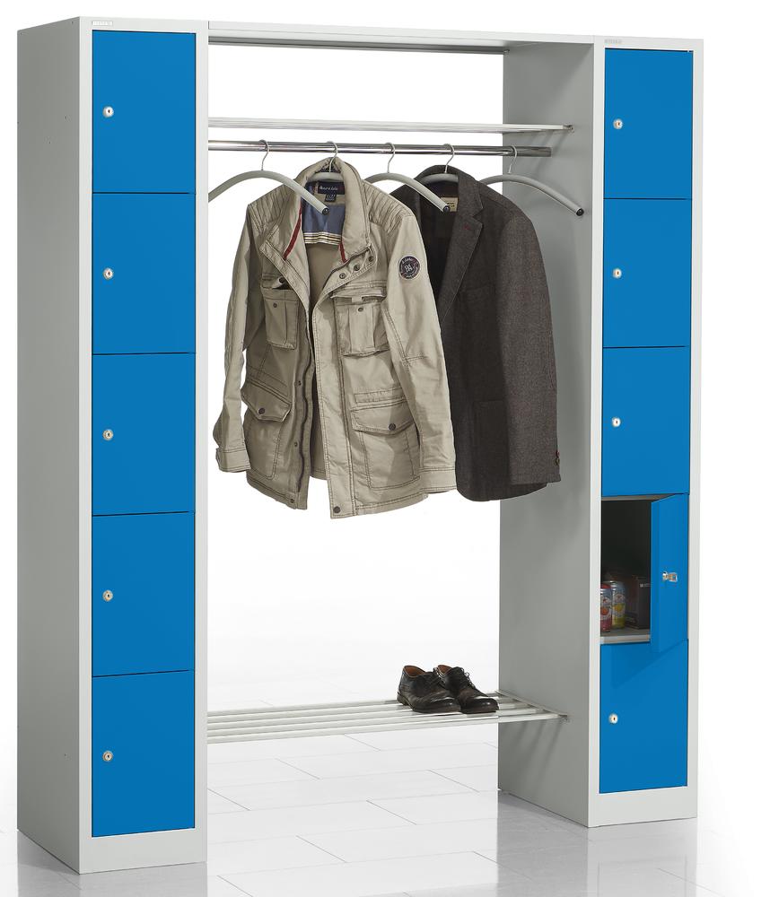 Garderoben-/Kombination SP3 | Himmelblau RAL 5015 | 1620
