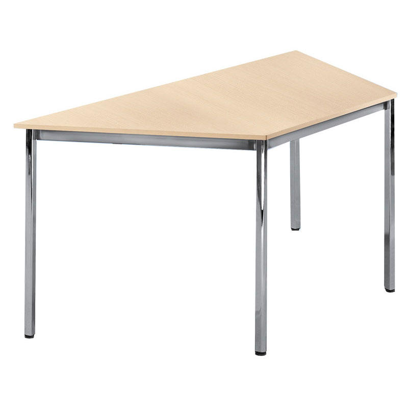 Besprechungstisch DESKIN LINE | Ahorndekor | 1600 | 690 | Trapez