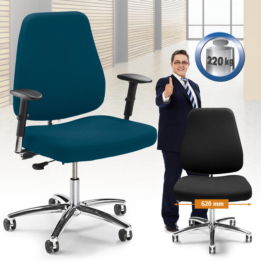 XXL-Bürostuhl ATLAS DV - für XXL Ansprüche