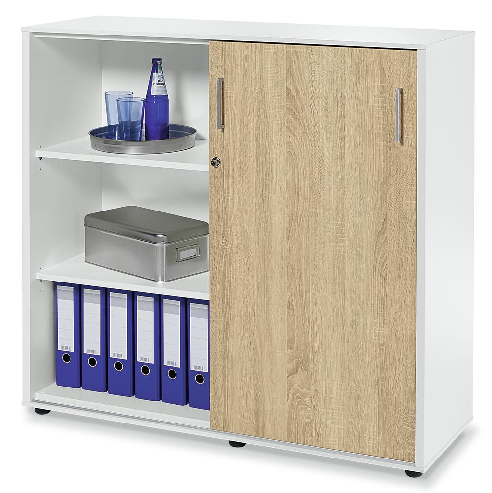 Schiebetürenschrank EVO | Wildeiche | 1098 mm (3 OH)