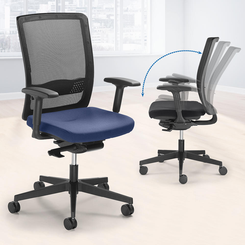 Bürostuhl ErgoNET mit Armlehnen