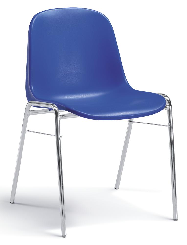 Besucherstuhl HIP | Blau