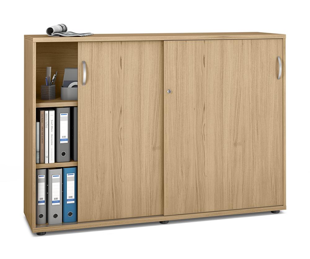 Schiebetürenschrank MULTI M pro | Eiche hell | 1600 | 1140 mm (3 OH)