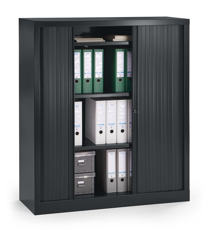 Rollladenschrank | Anthrazitgrau RAL 7016 | 1000 | 1360 mm (3,5 OH) | 2-Punkt-Schliessung