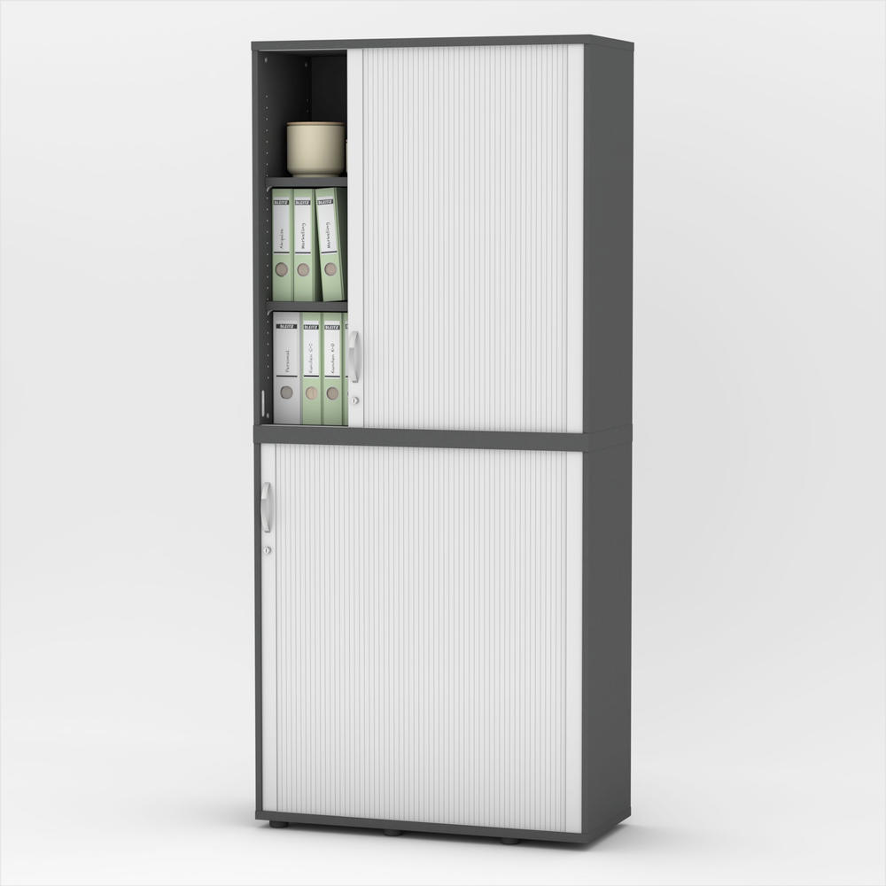 Rollladen-Aufsatzschrank MULTI M pro | Anthrazit | 1000 | 1140 mm (3 OH)