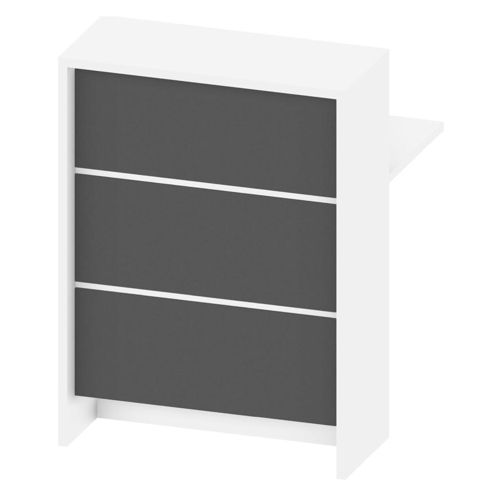 Thekenelement ELINUS | Anthrazit | 1085 | 800 | Thekenelement gerade