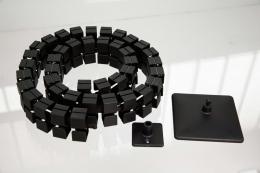 Kabelkette Schwarz Schwarz RAL 9005