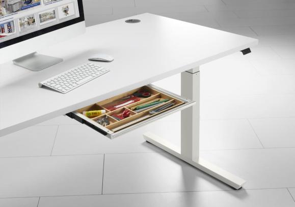 Schublade für Schreibtisch Weiß | 425