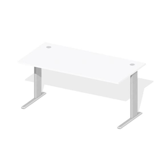 Schreibtisch Comfort M MULTI M Weiß | 1600