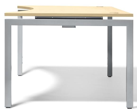 Schreibtisch 4-Fuß Comfort MULTI M Ahorndekor | 800