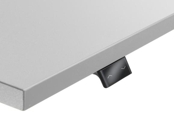 Höhenverstellbarer Schreibtisch MULTI M pro Weiß | 1600 | Weiß RAL 9016